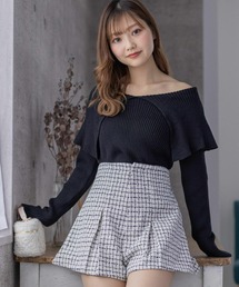 ≪再入荷≫セーラーカラー長袖リブニットトップス［大人 カジュアル 着回し力抜群］