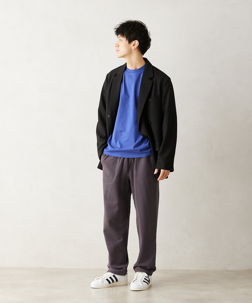 Russell Athletic(ラッセルアスレティック)の「【RUSSELL ATHLETIC / ラッセル アスレティック】別注 リバーシブルスウェットパンツ(デニムパンツ・メンズ・ネイビー/ホワイト/ブラック・MEDIUM/LARGE)」の4枚目の写真