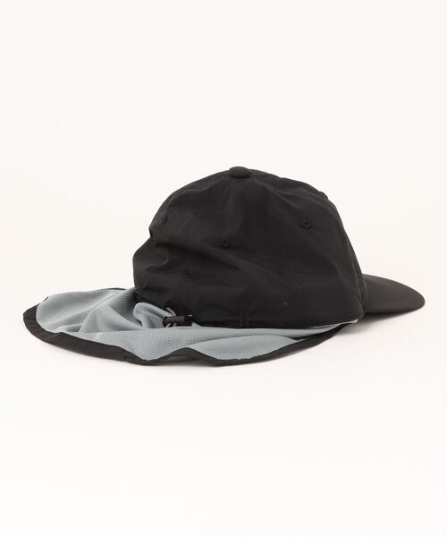 COLEMAN（コールマン）の「Coleman/コールマン　キッズ　タレ付きキャップ（キャップ・キッズ・ピンク/ベージュ/ブルー/ブラック・53-55cm）」の5枚目の写真