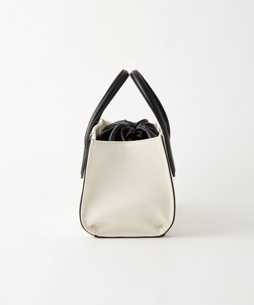 green label relaxing（グリーンレーベルリラクシング）の「トリム レクタングル 3WAY バッグ（ショルダーバッグ・レディース・ブラック/ブラウン・FREE）」の9枚目の写真