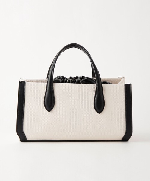 green label relaxing（グリーンレーベルリラクシング）の「トリム レクタングル 3WAY バッグ（ショルダーバッグ・レディース・ブラック/ブラウン・FREE）」の10枚目の写真