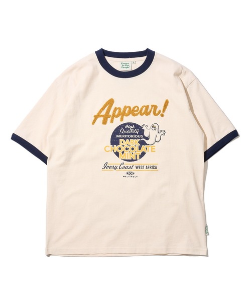 ADPOSION(アドポーション)の「【POWER TO THE PEOPLE】ヴィンテージ風 ゴーストサガラ刺繍 リンガーTシャツ(Tシャツ/カットソー・レディース・ホワイト系1/ホワイト系2/ホワイト系3・MEDIUM/LARGE/X-LARGE)」の19枚目の写真