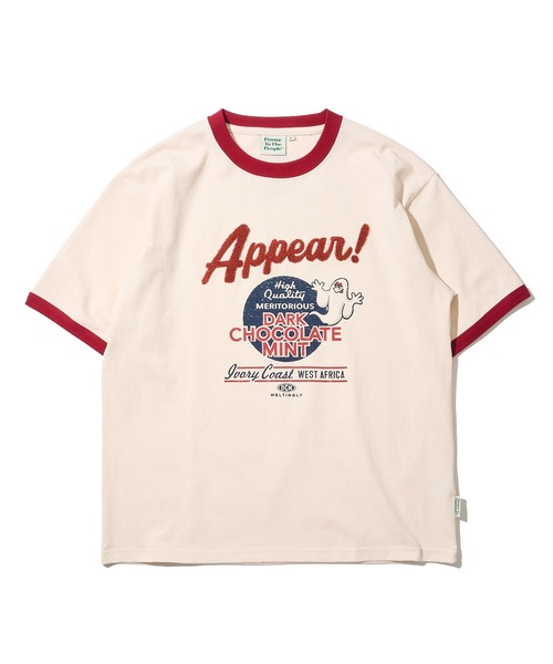 ADPOSION(アドポーション)の「【POWER TO THE PEOPLE】ヴィンテージ風 ゴーストサガラ刺繍 リンガーTシャツ(Tシャツ/カットソー・レディース・ホワイト系1/ホワイト系2/ホワイト系3・MEDIUM/LARGE/X-LARGE)」の17枚目の写真