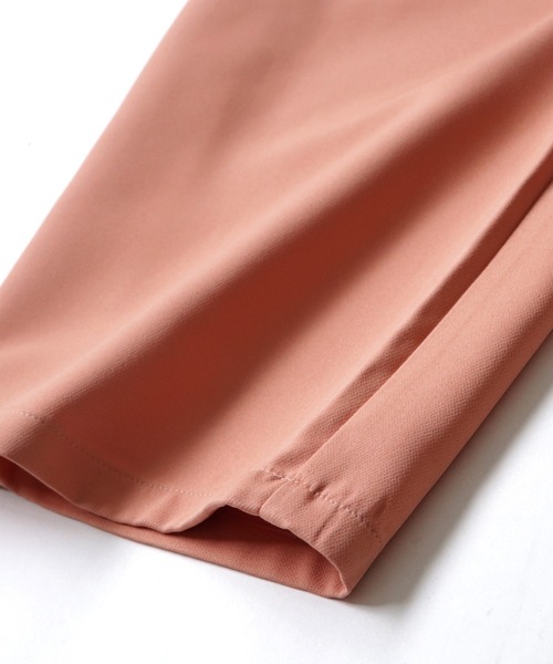 antiqua(アンティカ)の「ワイド タック入り テーパードパンツ(その他パンツ・レディース・ネイビー/グリーン/ピンクベージュ/ブラック/アイボリー・LT/MT/L/M)」の11枚目の写真