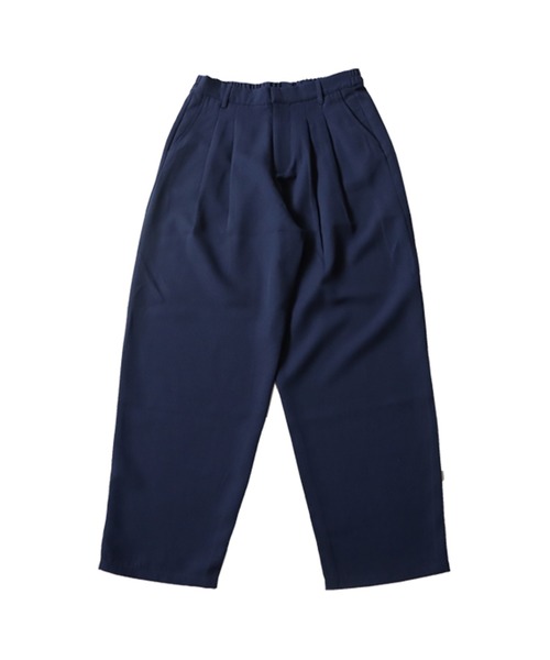 antiqua(アンティカ)の「ワイド タック入り テーパードパンツ(その他パンツ・レディース・ネイビー/グリーン/ピンクベージュ/ブラック/アイボリー・LT/MT/L/M)」の6枚目の写真