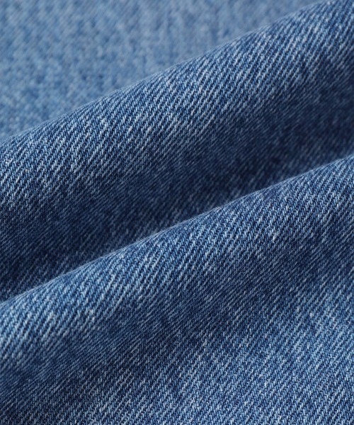 NEEDBY heritage（ニードバイヘリテージ）の「【NEEDBY for ADAM ET ROPE'】別注WIDE DENIM（デニムパンツ・レディース・ブラック/ブルー・24/25/26）」の22枚目の写真