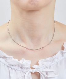 Zoule（ゾーラ）の「Zoule ゾーラ:stainless N-38　ステンレスネックレス（ネックレス）」