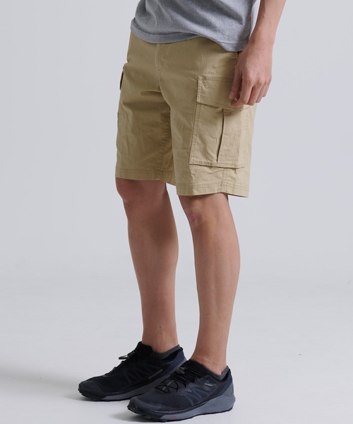 Eddie Bauer(エディーバウアー)の「ティンバーエッジ リップストップ ショーツ(カーゴパンツ・メンズ・サンドベージュ/ブラック/サファリグリーン・S/M/L/XL/XXL)」の15枚目の写真
