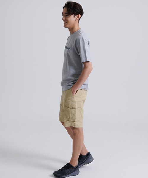 Eddie Bauer(エディーバウアー)の「ティンバーエッジ リップストップ ショーツ(カーゴパンツ・メンズ・サンドベージュ/ブラック/サファリグリーン・S/M/L/XL/XXL)」の21枚目の写真