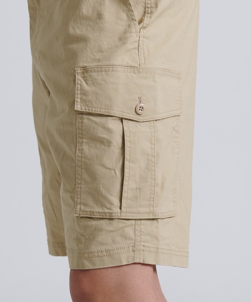 Eddie Bauer(エディーバウアー)の「ティンバーエッジ リップストップ ショーツ(カーゴパンツ・メンズ・サンドベージュ/ブラック/サファリグリーン・S/M/L/XL/XXL)」の18枚目の写真