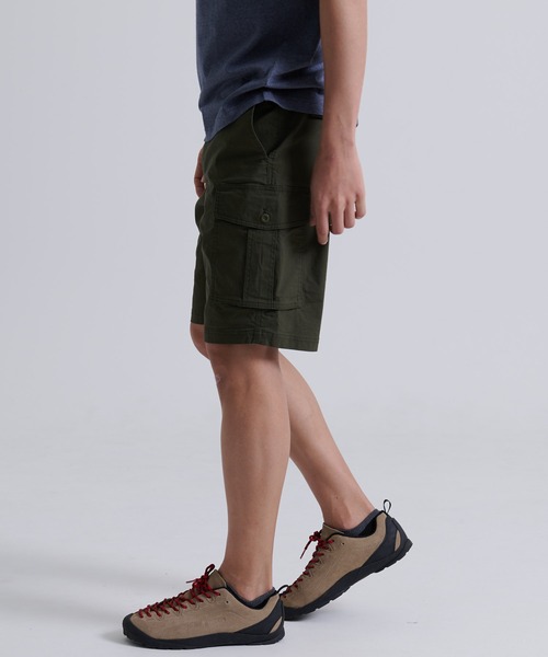 Eddie Bauer(エディーバウアー)の「ティンバーエッジ リップストップ ショーツ(カーゴパンツ・メンズ・サンドベージュ/ブラック/サファリグリーン・S/M/L/XL/XXL)」の8枚目の写真