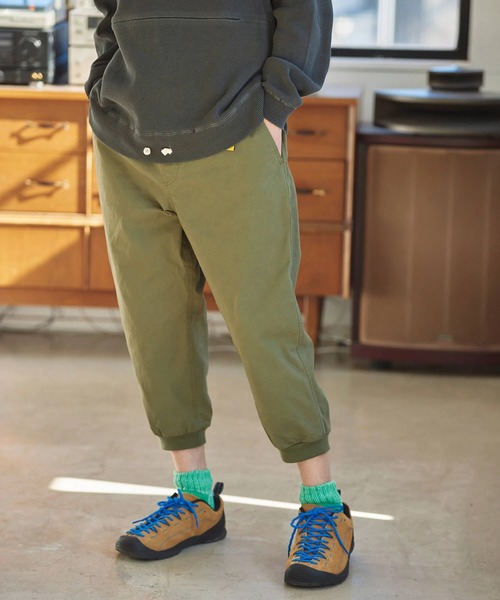 go slow caravan（ゴースローキャラバン）の「COBMASTER/コブマスター　ストレッチツイル リブクロップドパンツ（その他パンツ・メンズ・ブラック/カーキ/インディゴブルー/ベージュ・MEDIUM/LARGE/X-LARGE）」の3枚目の写真