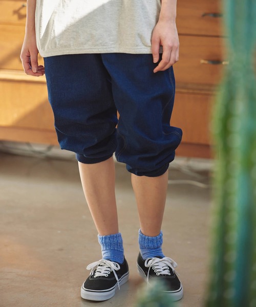 go slow caravan（ゴースローキャラバン）の「COBMASTER/コブマスター　ストレッチツイル リブクロップドパンツ（その他パンツ・メンズ・ブラック/カーキ/インディゴブルー/ベージュ・MEDIUM/LARGE/X-LARGE）」の15枚目の写真