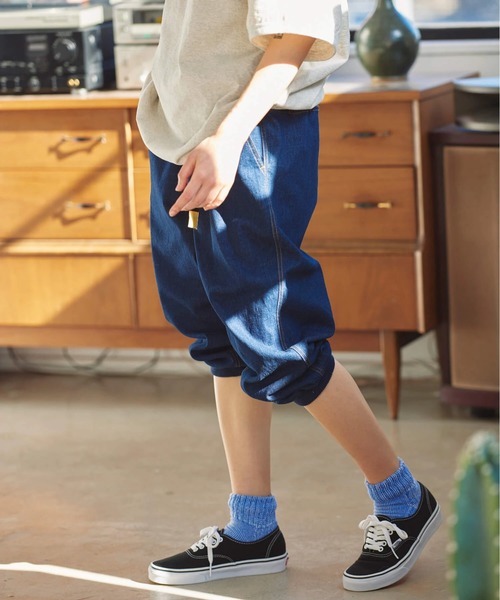 go slow caravan（ゴースローキャラバン）の「COBMASTER/コブマスター　ストレッチツイル リブクロップドパンツ（その他パンツ・メンズ・ブラック/カーキ/インディゴブルー/ベージュ・MEDIUM/LARGE/X-LARGE）」の18枚目の写真