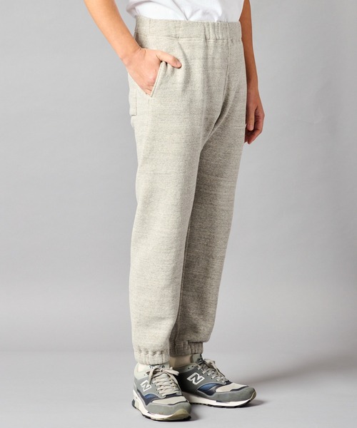 A.G.SPALDING & BROS.(エージースポルディングアンドブロス)の「【 A.G.SPALDING&BROS / エージースポルディング&ブロス 】 TRAINING SWEAT PANTS / トレーニング スウェットパンツ(スウェットパンツ・メンズ・ナチュラル/ライトグレー/オリーブドラブ/ネイビー・36/40/38)」の1枚目の写真