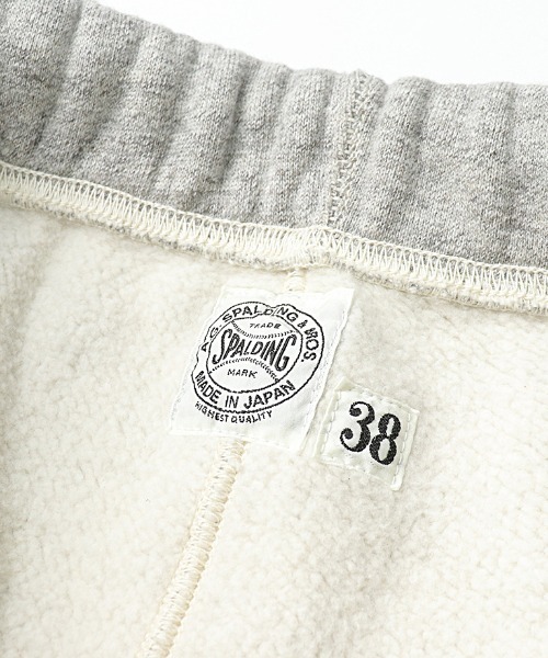A.G.SPALDING & BROS.(エージースポルディングアンドブロス)の「【 A.G.SPALDING&BROS / エージースポルディング&ブロス 】 TRAINING SWEAT PANTS / トレーニング スウェットパンツ(スウェットパンツ・メンズ・ナチュラル/ライトグレー/オリーブドラブ/ネイビー・36/40/38)」の5枚目の写真