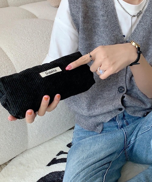 urbanfemine./コーデュロイペンケース・ポーチ U7224（ポーチ）｜TONE