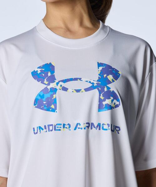 UNDER ARMOUR(アンダーアーマー)の「UAテック オーバーサイズ ショートスリーブTシャツ(トレーニング/レディース)(Tシャツ/カットソー・レディース・グレー系その他・S/XL/L/M)」の4枚目の写真