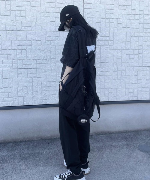 Chick（チック）の「▲Circle Logo Big SS T-shirt / サークルロゴビッグTシャツ（Tシャツ/カットソー・レディース・ブラック・XL/L/M）」の11枚目の写真