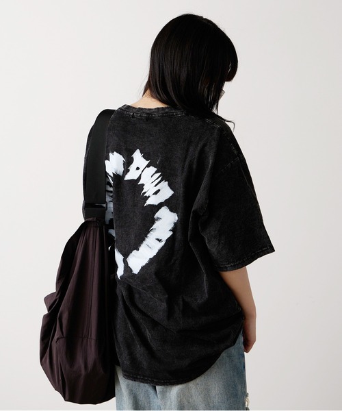 Chick（チック）の「▲Circle Logo Big SS T-shirt / サークルロゴビッグTシャツ（Tシャツ/カットソー・レディース・ブラック・XL/L/M）」の5枚目の写真