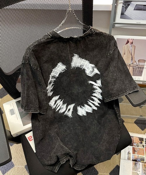 Chick（チック）の「▲Circle Logo Big SS T-shirt / サークルロゴビッグTシャツ（Tシャツ/カットソー・レディース・ブラック・XL/L/M）」の20枚目の写真