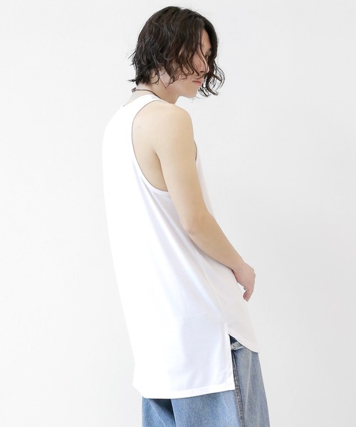 mastermind JAPAN ロングタンクトップ レイヤードロングタンクトップ（タンクトップ）｜minsobi（ミンソビ