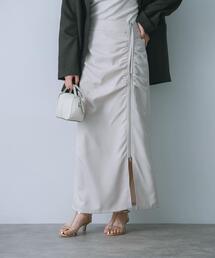 HEYUMM | ジップデザインナロースカート(スカート)