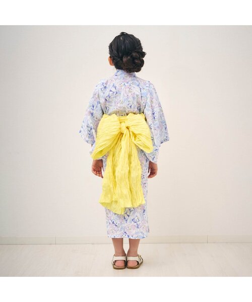 セール】【帯セット】簡単に着られる！大花柄浴衣（浴衣）｜Seraph