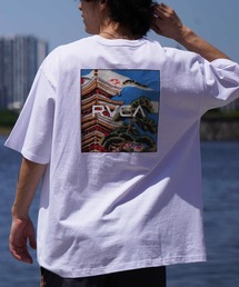 【ムラサキスポーツ限定&日本限定】RVCA/ルーカ 半袖Tシャツ バックプリント JAPAN EXCLUSIVE BE04A-P29
