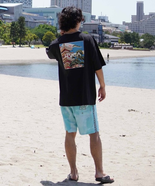 RVCA(ルーカ)の「【ムラサキスポーツ限定&日本限定】RVCA/ルーカ 半袖Tシャツ バックプリント JAPAN EXCLUSIVE BE04A-P29(Tシャツ/カットソー・メンズ・ホワイト/ブラック・L/M/S)」の8枚目の写真