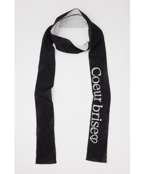 SLY（スライ）の「BI COLOR THIN STALL バイカラー シン ストール（ストール/ショール・レディース・ブルー系その他/ブラック系その他2・FREE）」の2枚目の写真