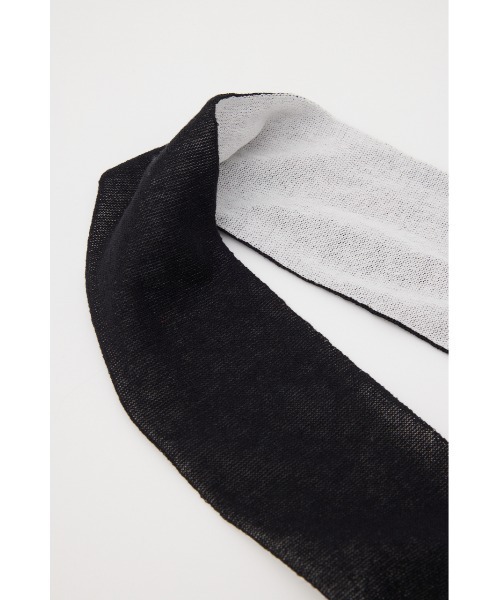 SLY（スライ）の「BI COLOR THIN STALL バイカラー シン ストール（ストール/ショール・レディース・ブルー系その他/ブラック系その他2・FREE）」の6枚目の写真