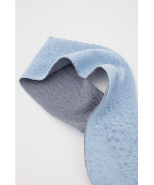 SLY（スライ）の「BI COLOR THIN STALL バイカラー シン ストール（ストール/ショール・レディース・ブルー系その他/ブラック系その他2・FREE）」の9枚目の写真