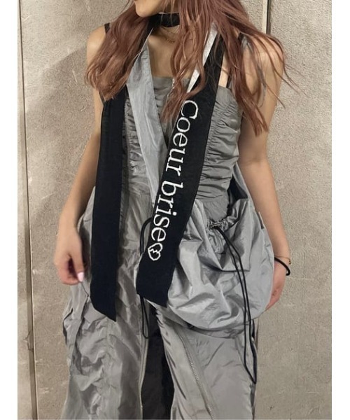 SLY（スライ）の「BI COLOR THIN STALL バイカラー シン ストール（ストール/ショール・レディース・ブルー系その他/ブラック系その他2・FREE）」の15枚目の写真