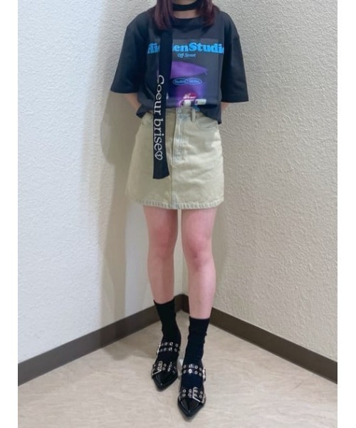 SLY（スライ）の「BI COLOR THIN STALL バイカラー シン ストール（ストール/ショール・レディース・ブルー系その他/ブラック系その他2・FREE）」の17枚目の写真