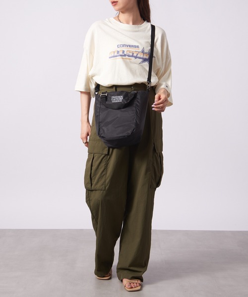 FREDRIK PACKERS(フレドリックパッカーズ)の「【FREDRIK PACKERS】210D + 600D MISSION TOTE XS(ショルダーバッグ・レディース・カーキ/ブラック/チャコールグレー/ブラック系その他2・FREE)」の18枚目の写真