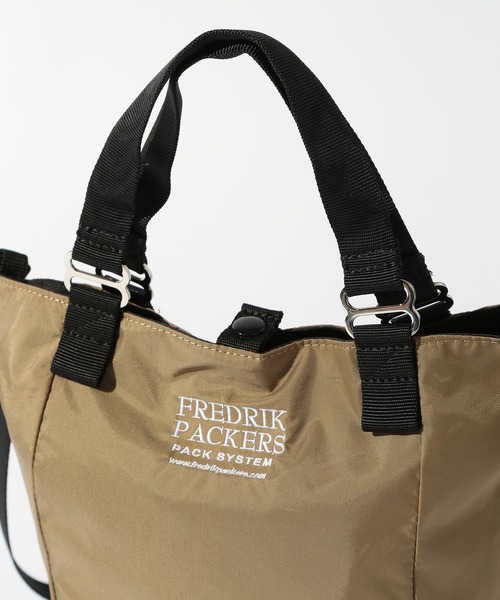 FREDRIK PACKERS(フレドリックパッカーズ)の「【FREDRIK PACKERS】210D + 600D MISSION TOTE XS(ショルダーバッグ・レディース・カーキ/ブラック/チャコールグレー/ブラック系その他2・FREE)」の5枚目の写真