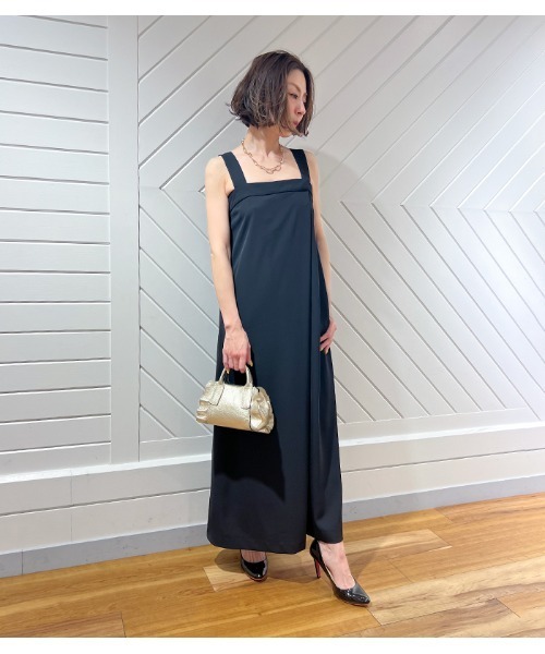 Pauline Bleuポリーヌブローサロペット Pauline Bleu ポリーヌブロー フロントアシンメトリーデニム