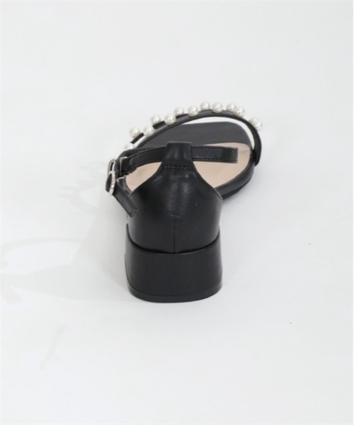 axes femme（アクシーズファム）の「パールストラップサンダル（サンダル・レディース・シルバー/ブラック/ピンク・MEDIUM/LARGE）」の6枚目の写真