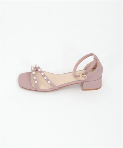 axes femme（アクシーズファム）の「パールストラップサンダル（サンダル・レディース・シルバー/ブラック/ピンク・MEDIUM/LARGE）」の19枚目の写真