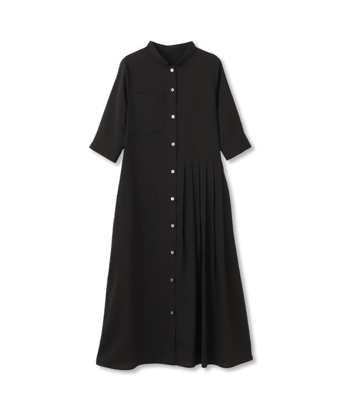 MAYSON GREY(メイソングレイ)の「アシメプリーツワンピース≪洗濯機で洗える≫(ワンピース・レディース・ブルー/ブラック/ベージュ・S/M)」の10枚目の写真