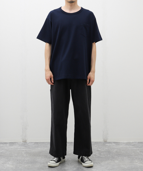 POLO RALPH LAUREN(ポロ ラルフ ローレン)の「POLO RALPH LAUREN / ポロ ラルフローレン Big FIT SS Pocket T-Shirts(Tシャツ/カットソー・メンズ・ブラック/ホワイト/ネイビー・MEDIUM/LARGE)」の4枚目の写真