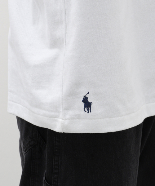 POLO RALPH LAUREN(ポロ ラルフ ローレン)の「POLO RALPH LAUREN / ポロ ラルフローレン Big FIT SS Pocket T-Shirts(Tシャツ/カットソー・メンズ・ブラック/ホワイト/ネイビー・MEDIUM/LARGE)」の15枚目の写真