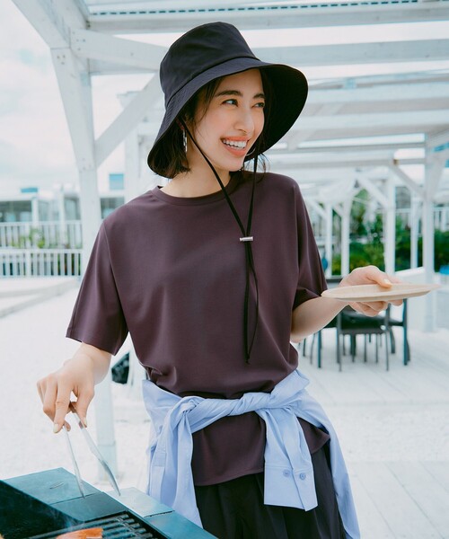 UNFILO（アンフィーロ）の「Light Move ショートパンツ（その他パンツ・レディース・こしょう色系/ブラック系・SMALL/MEDIUM）」の4枚目の写真