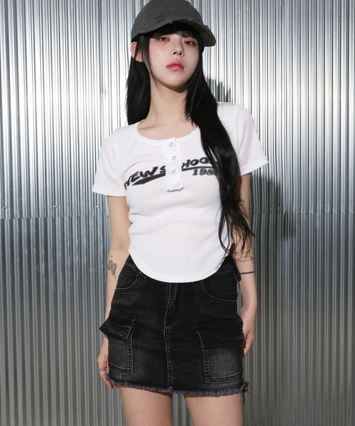 FOLLOWIN（フォロウィン）の「[UNISEX][小頭フィット][オールシーズン可能]ビンテージ ダメージ無地デザイン ボールキャップ（キャップ・レディース・ベージュ/ネイビー/グレー/ブラック/ライトブルー・ONE SIZE）」の13枚目の写真