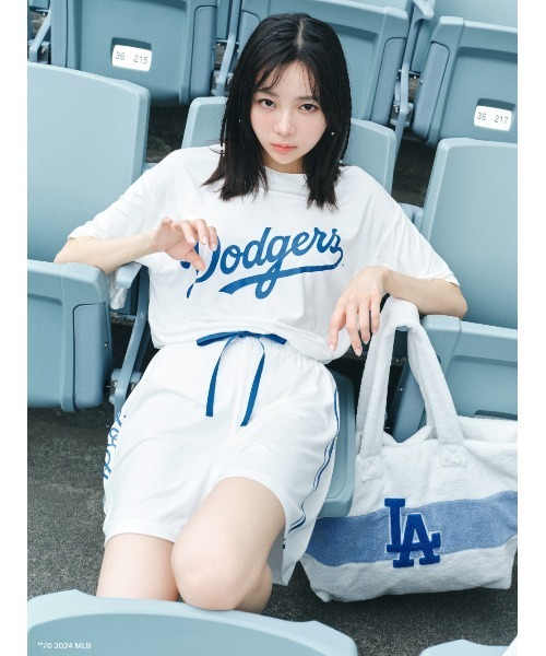スナイデルホーム♡新品 MLB ベースボール ロゴ ルームウェア セットアップ Amazon | スナイデルホーム SNIDEL HOME 【MLB】カットソー