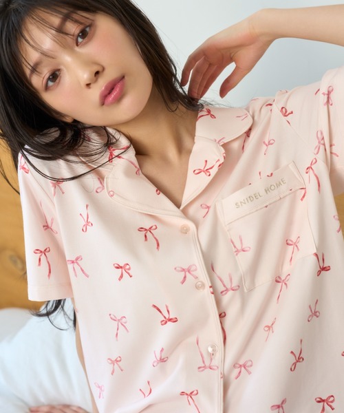 SNIDEL HOME（スナイデルホーム）の「【Moispro】開襟シャツ（ルーム