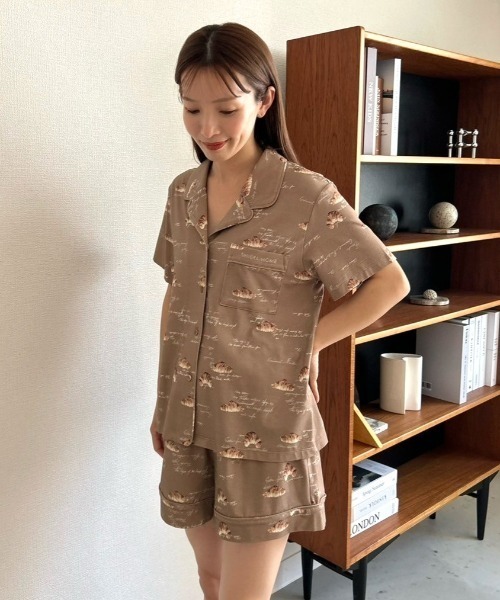 SNIDEL HOME（スナイデルホーム）の「【Moispro】開襟シャツ（ルーム