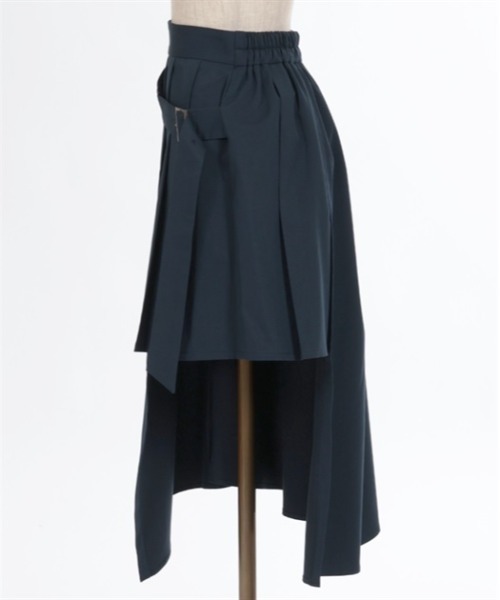axes famme POETIQUE プリーツ切り替えスカート 青 楽天市場】プリーツ切り替えスカート axes femme POETIQUE