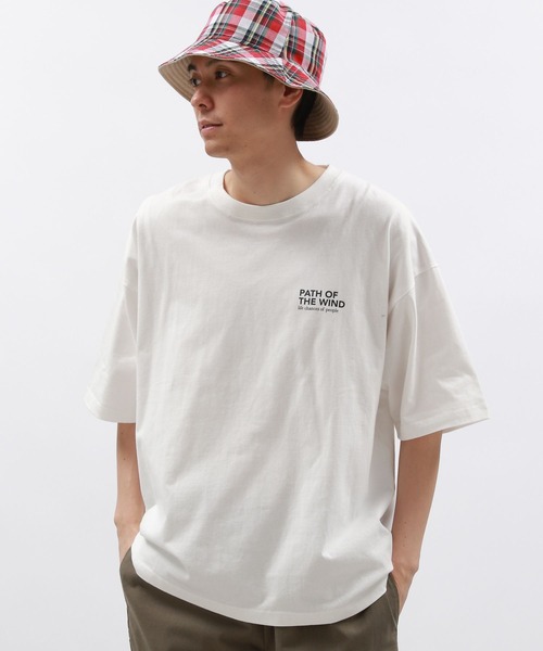 LAKOLE（ラコレ）の「シティガールプリントT半袖 / 130460（Tシャツ/カットソー・メンズ・ホワイト/ブルー/レッド・MEDIUM/LARGE/X-LARGE）」の13枚目の写真